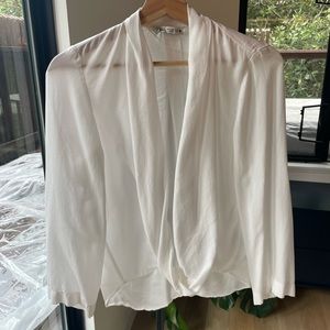 Zara White Blouse